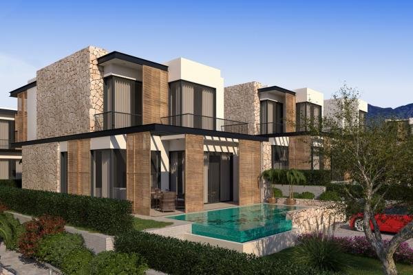 VILLAS FOR SALE FROM THE PROJECT IN GIRNE OZANKÖY REGION