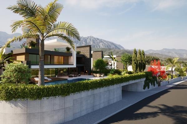 4+1 VILLAS FOR SALE FROM THE PROJECT IN KYRENIA EDREMIT REGION, A NOT TO BE MISSED OPPORTUNITY