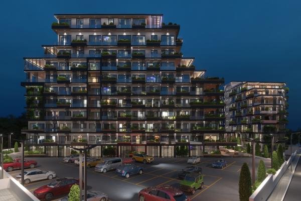 LUXURY APARTMENTS FOR SALE FROM THE MAGNIFICENT PROJECT IN THE CENTRE OF KYRENİA