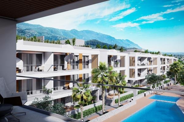 2+1 OPPORTUNITY FLAT FOR SALE FROM THE PROJECT WITHIN THE SITE IN GIRNE ALSANCAK REGION