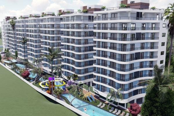 LUXURY LIFE IN İSKELE LONG BEACH 2+1 FLATS FOR SALE