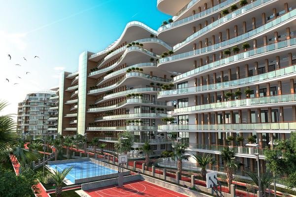 2+1 APARTMENT FOR SALE IN A PRESTIGIOUS SITE IN KYRENIA CENTER